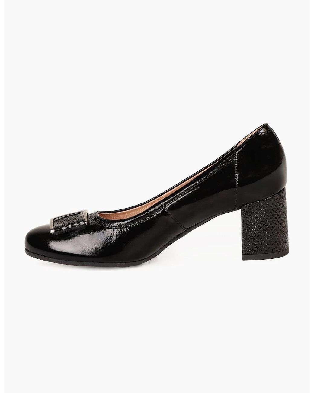 Bioeco Black Daphne Court Shoes