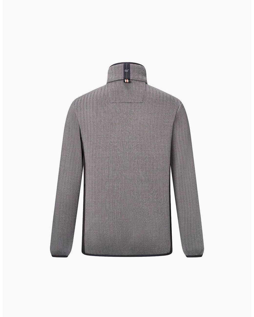 Regatta Gray Brayleigh Full Zip Fleece Jacket for men