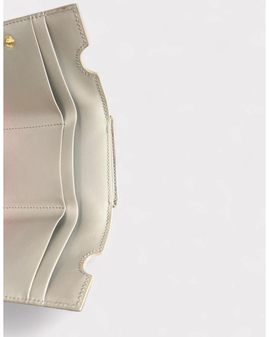 Off-White c/o Virgil Abloh Natural Burrow Mini Wallet Camel