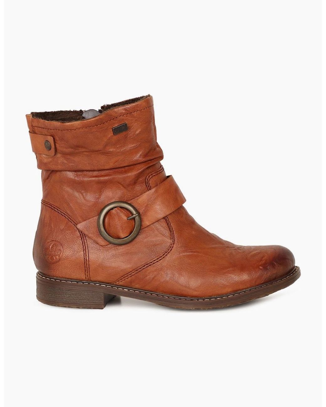 Rieker Brown Danby Ankle Boots