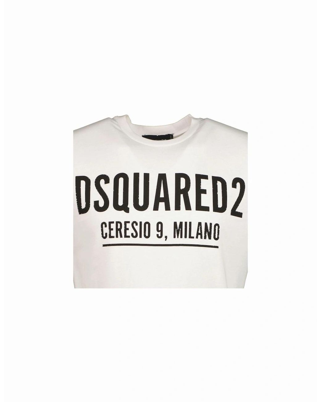 DSquared² White Ceresio 9 Milano T-Shirt for men
