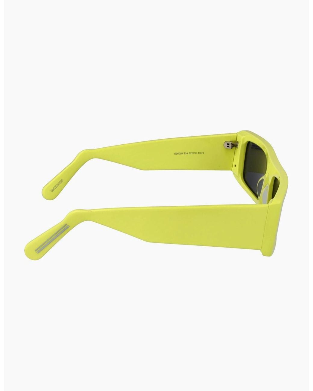 Gcds Yellow Sunglasses Gd0009 93A 57