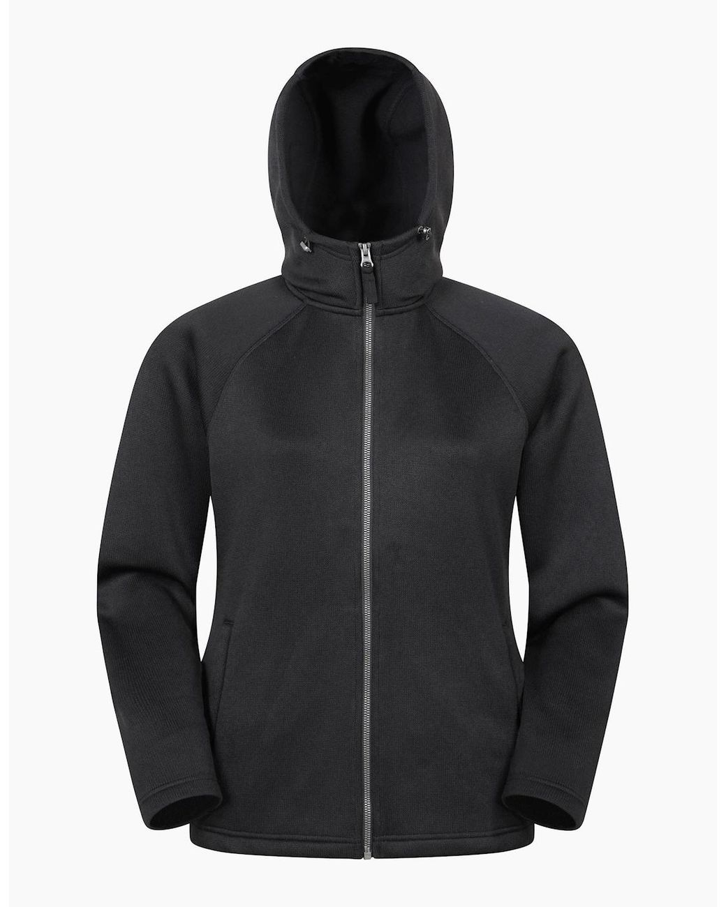 Mountain Warehouse Gray Ladies Nevis Full Zip Hoodie
