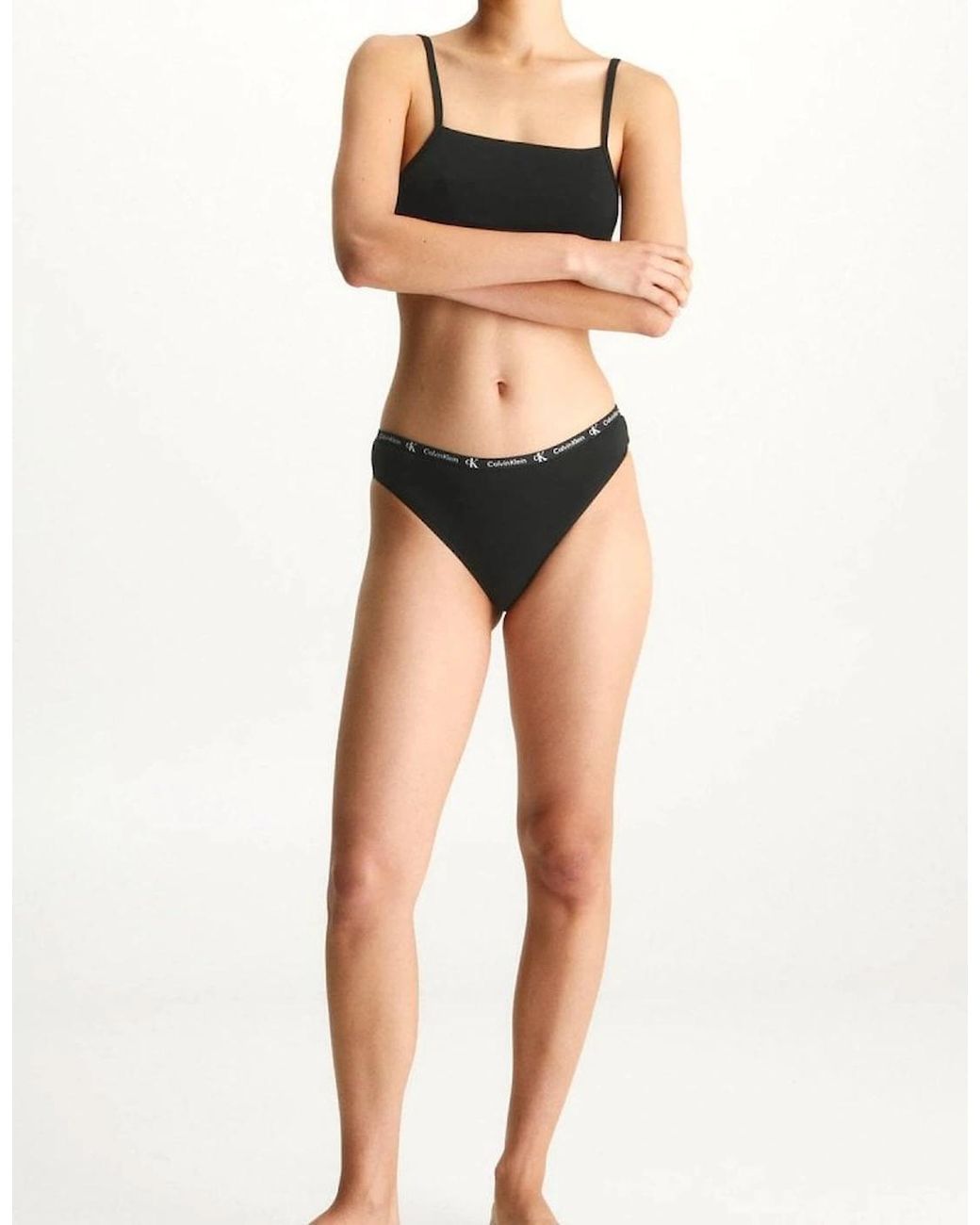 Calvin Klein Black 2-Pack Ck 1996 Bikini Briefs