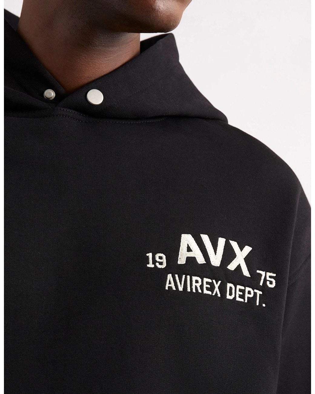 AVX Black Corp Oh Hoody for men