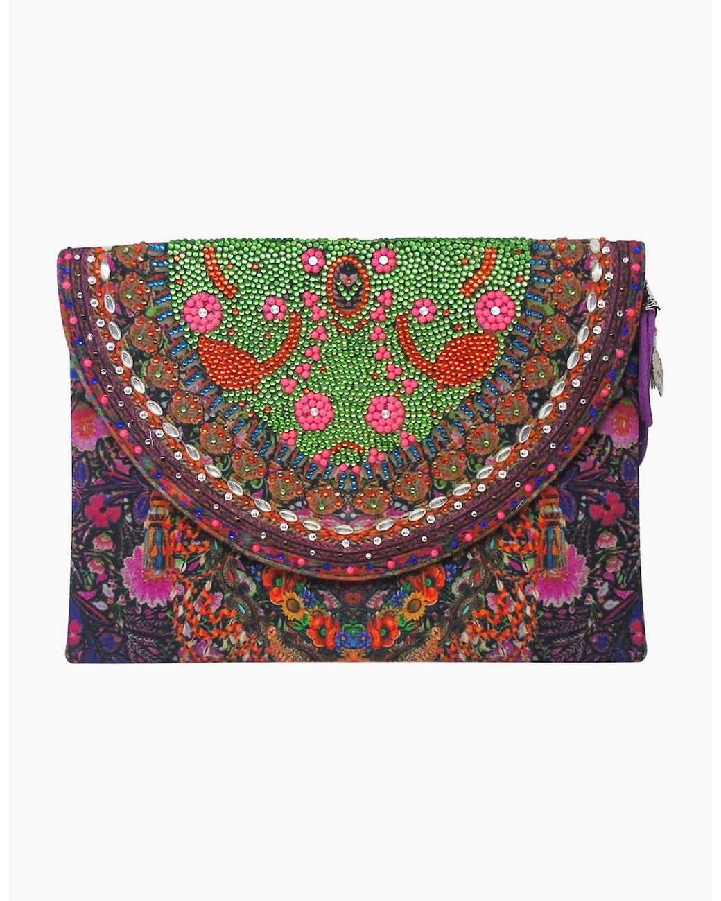 Inoa Red Fashion The Rosario Collection 1826 Clutch Bag
