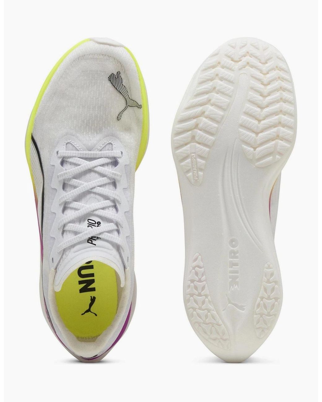 PUMA Gray Propio Nitro Everyday Neutral Road Running Shoes