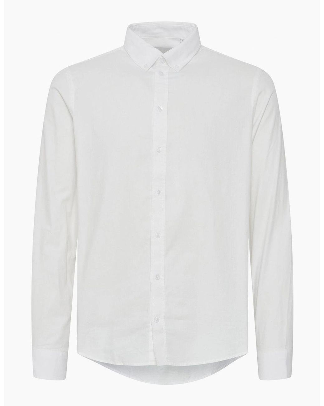 Casual Friday White Anton Fil A Fil Shirt for men