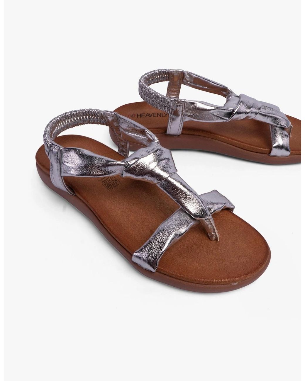 Heavenly Feet Brown Buttercup Sandals