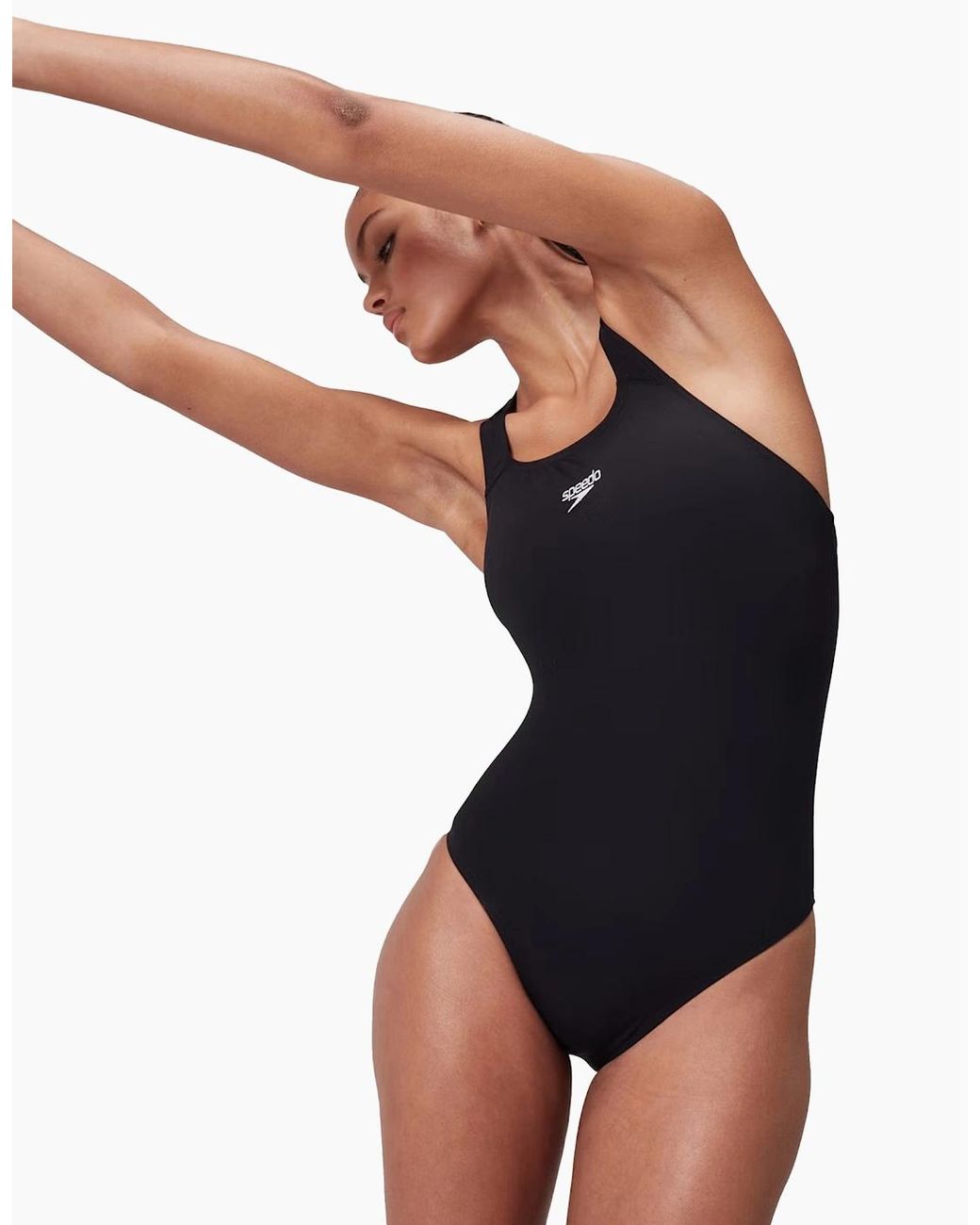 Speedo Blue Ladies Medalist Eco Endurance+ One Piece Swimsuit