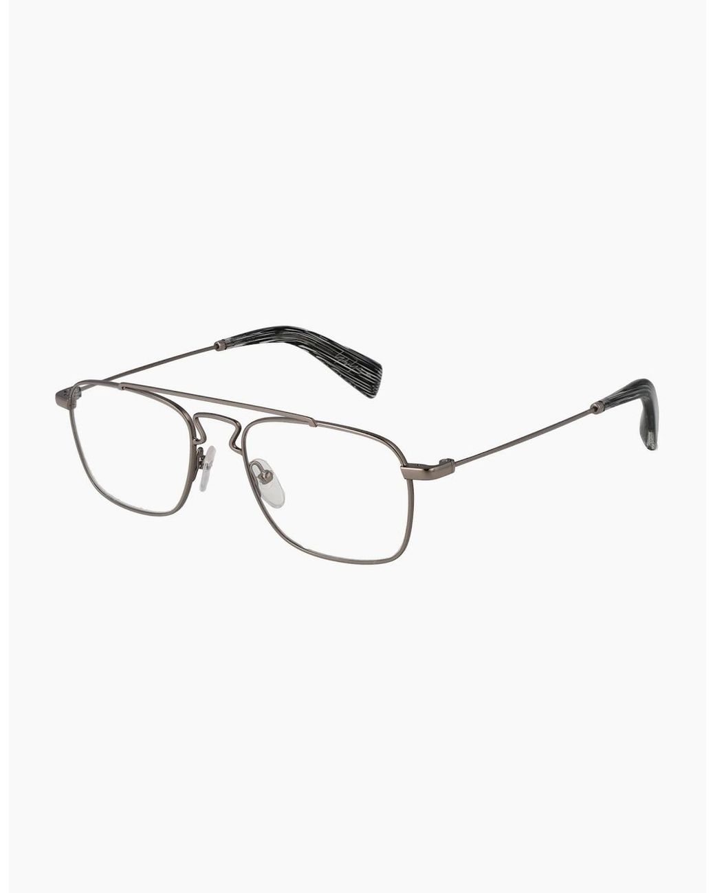 Yohji Yamamoto Metallic Optical Frame Yy3005 903 51 for men