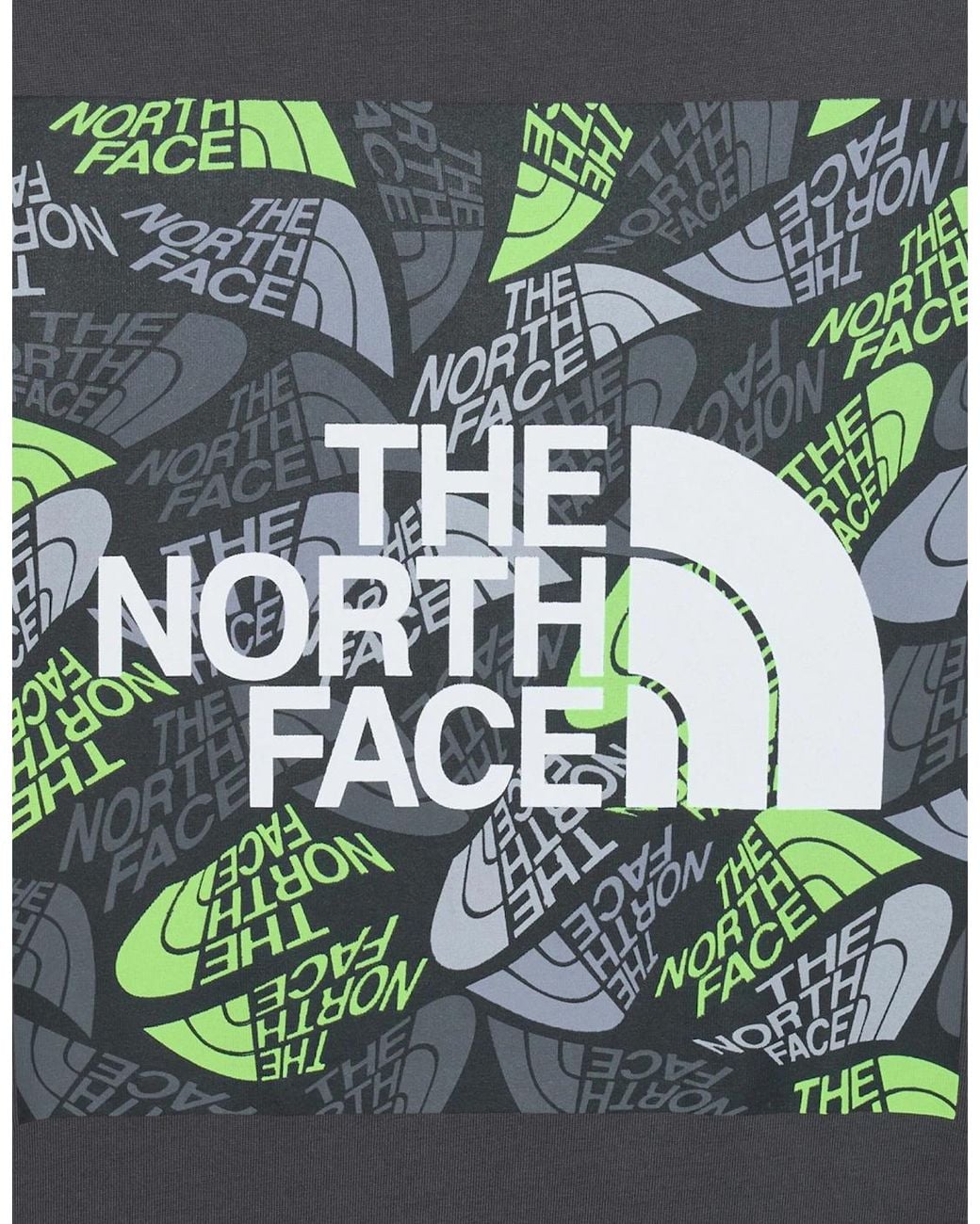 The North Face Black T Shirt Box Exploration Crew Neck Graphic Print Cotton Tee for men