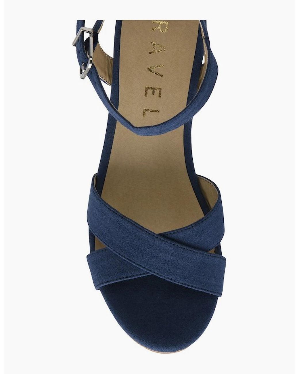 Ravel Blue Ghent Heeled Sandals