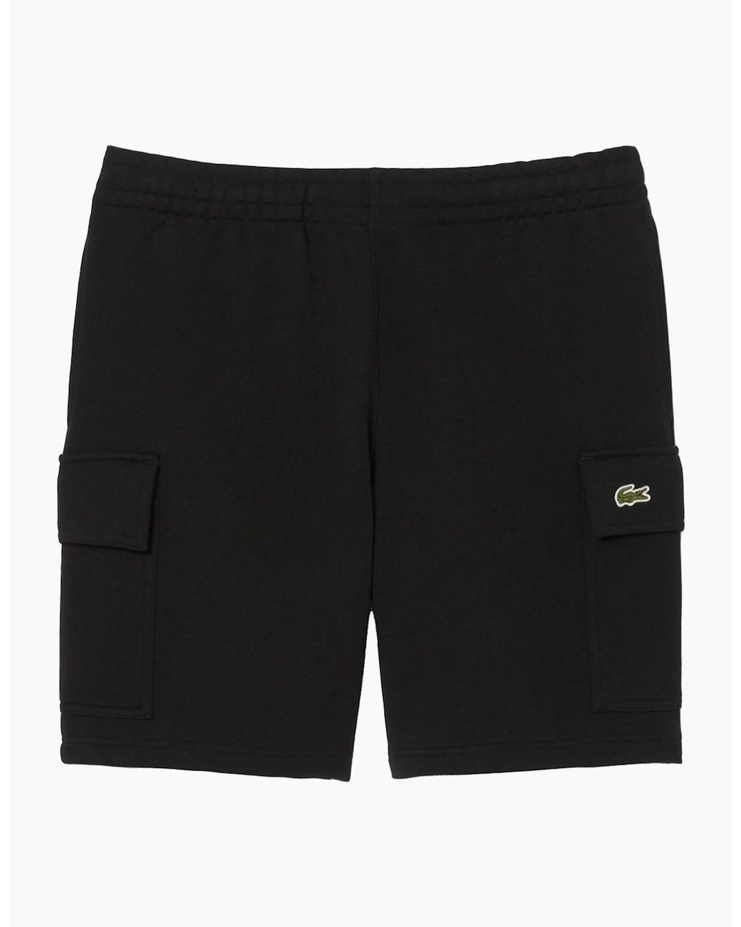 Lacoste Black Gh9743 Cargo Jog Shorts