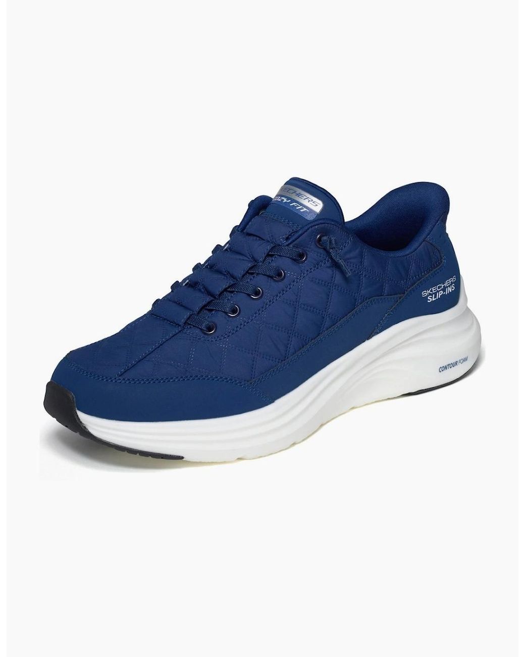 Skechers Blue Contour Foam Cozy Fit Trainers for men