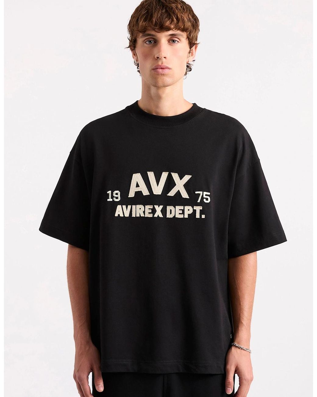 AVX Black Field T-Shirt for men