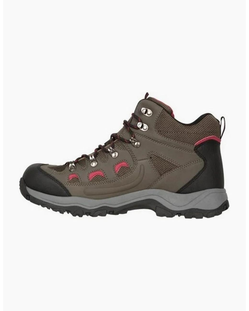 Mountain Warehouse Black Adventurer Waterproof Hiking Boots for men