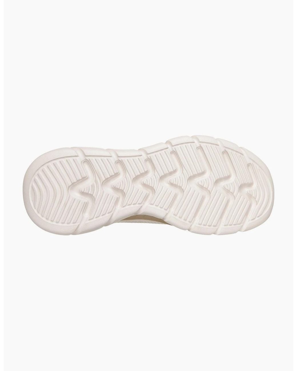 Skechers White Bobs B Flex Hi Flying Trainers