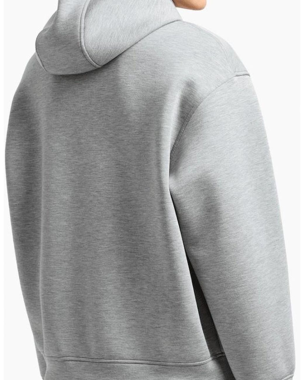 Emporio Armani Gray Hooded Sweatshirt for men