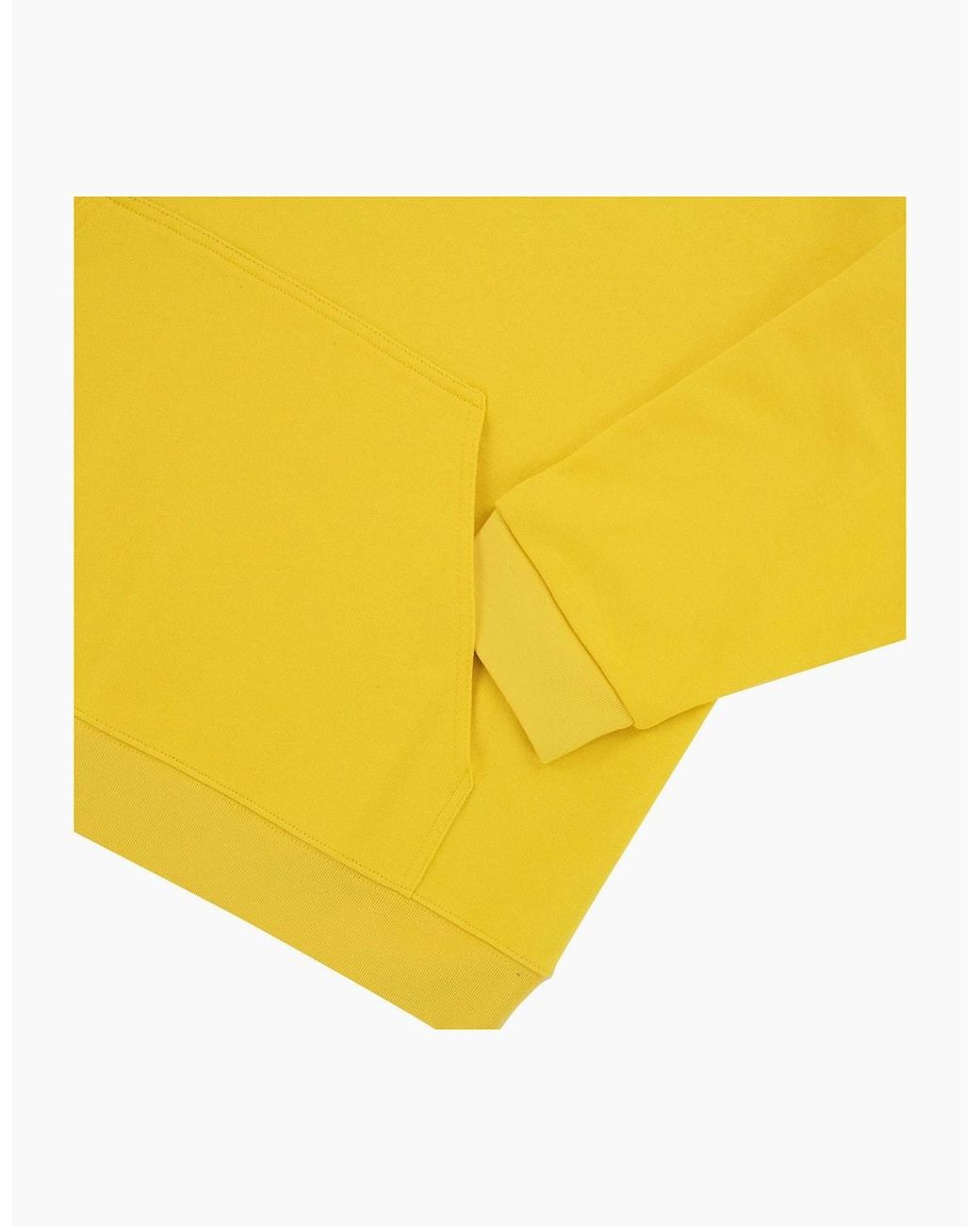 Balenciaga Yellow Political Campaign Embroidery Hoodie for men