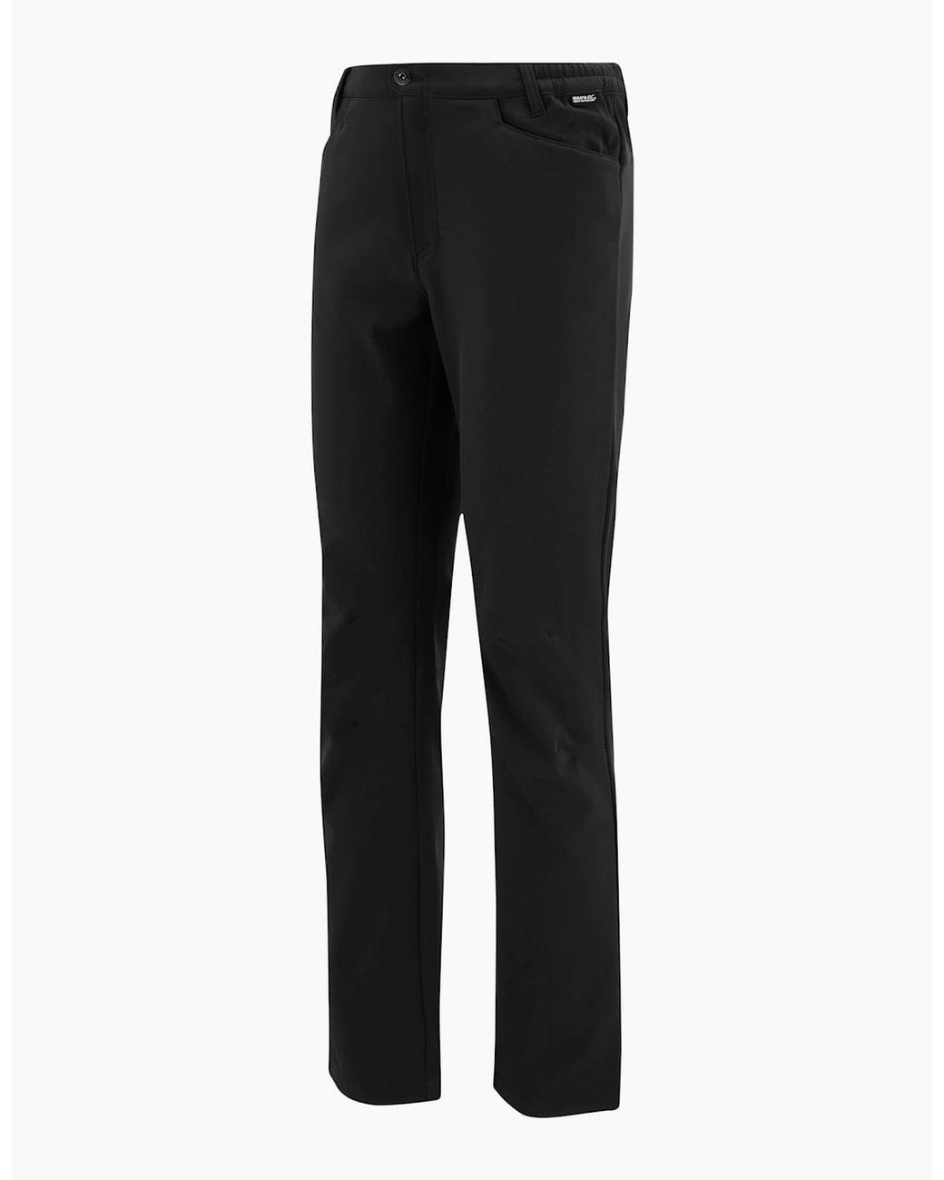 Regatta Black Fenton Softshell Trousers for men