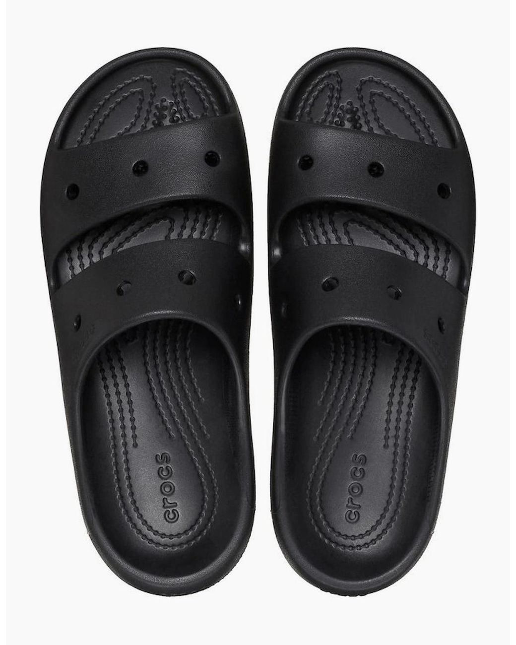 CROCSTM Black Classic Sandal Slides