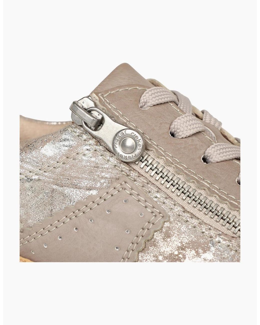 Rieker White Cheer Shoes