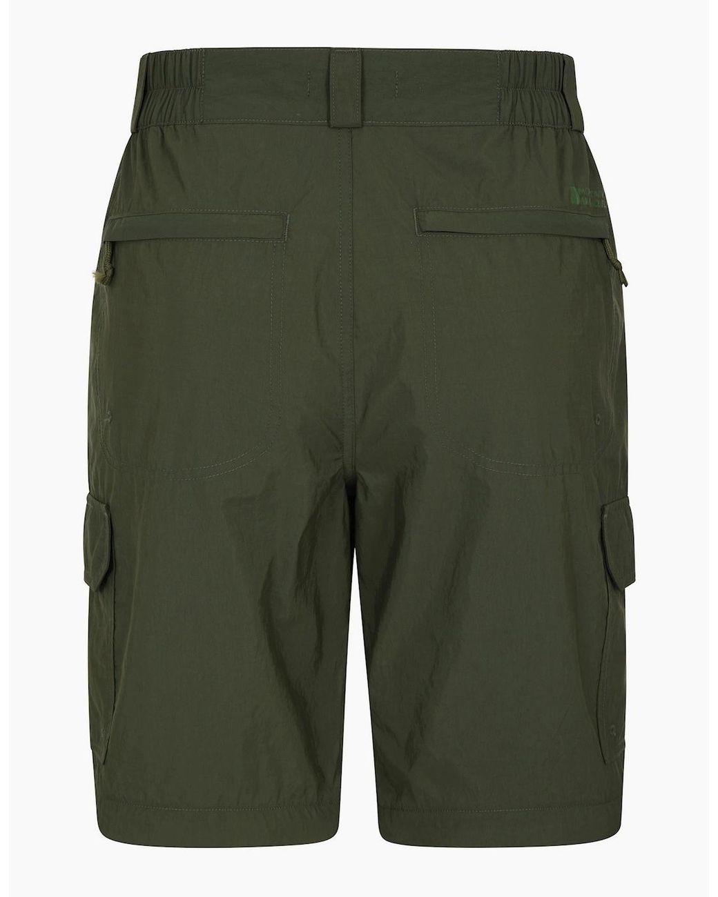 Mountain Warehouse Green Explore Cargo Shorts for men