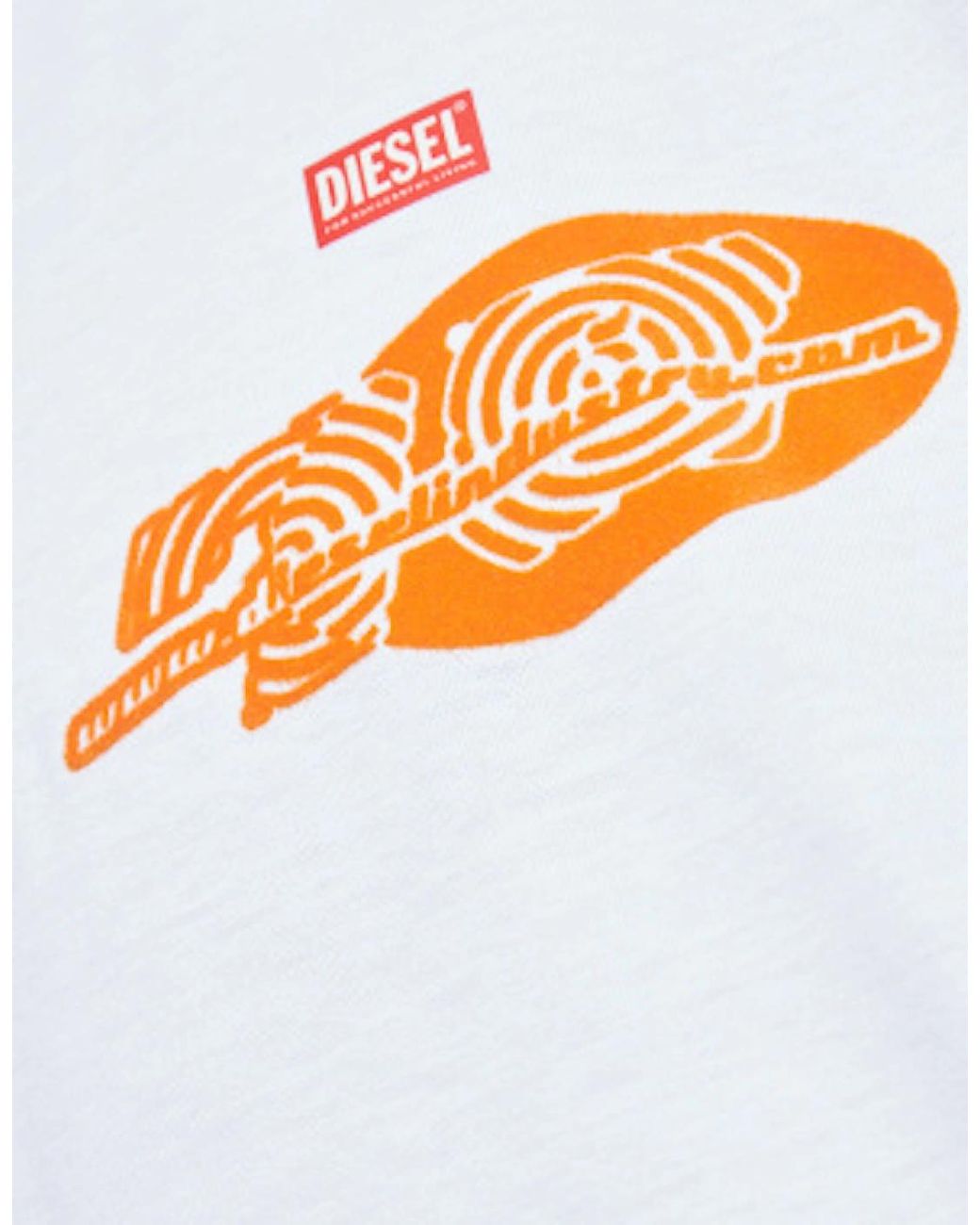 DIESEL White T-Boxt T23 for men