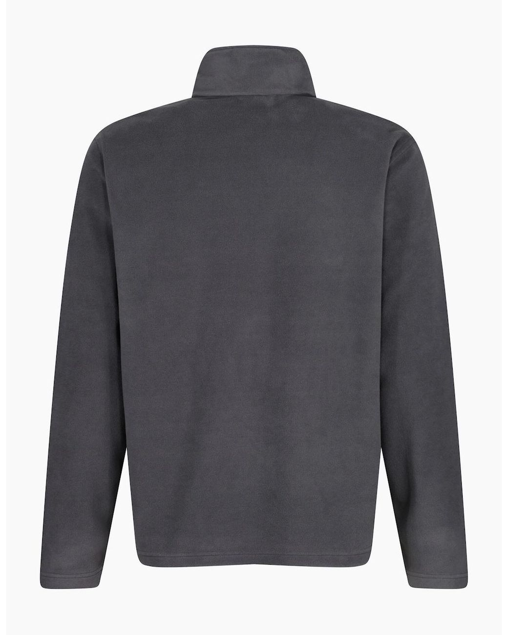 Regatta Gray Professional Micro Zip Neck Fleece Top for men