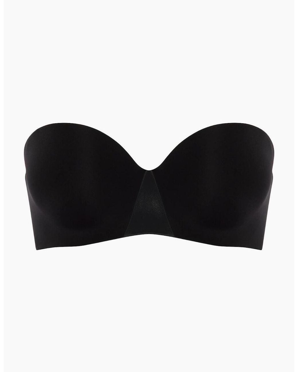 Chantelle Black C15G50 Essentiall Strapless T Shirt Bra