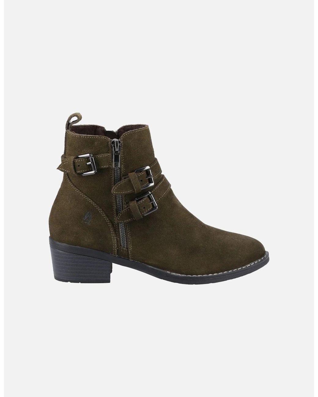 Hush Puppies Green Jenna Ankle Boot