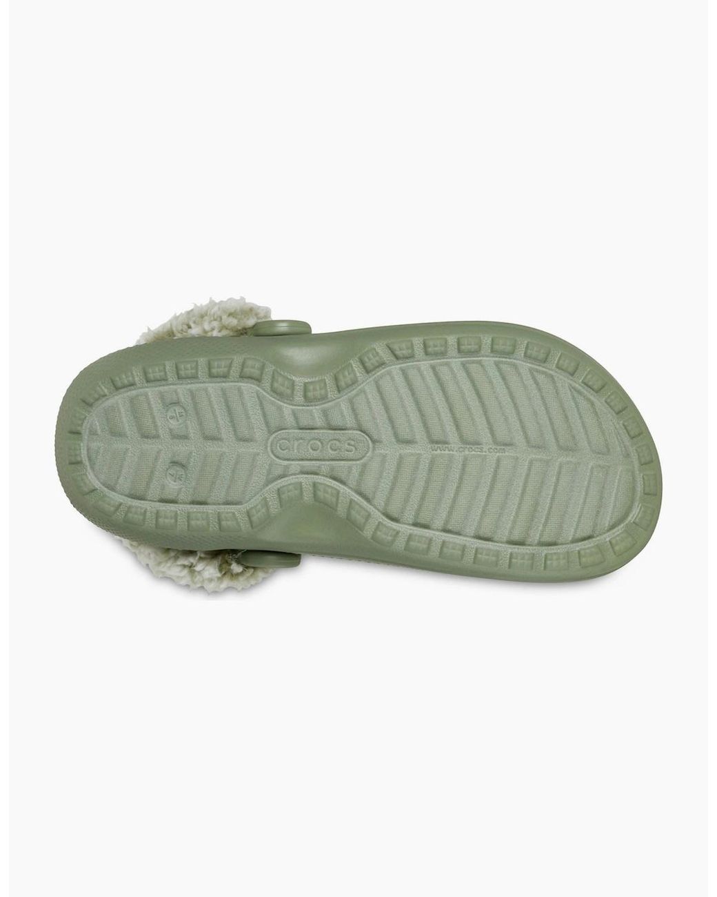 CROCSTM Green Classic Fleece Lined Textile Blend Cargo Clogs for men