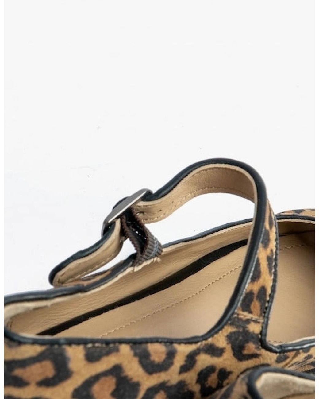 Hush Puppies Brown Melissa Strap Leather Mary Jane Shoes