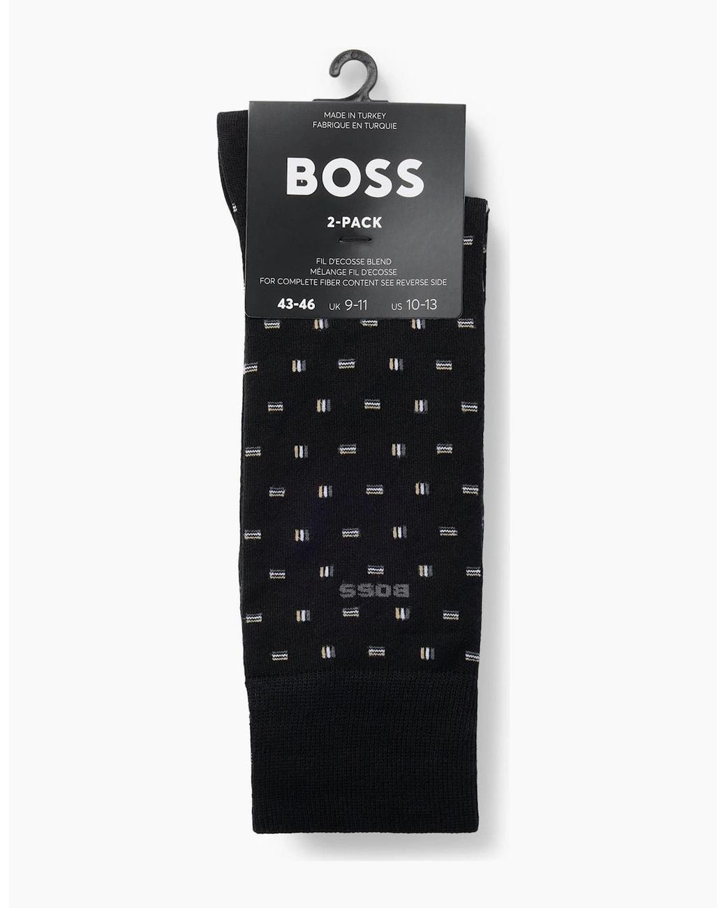 Boss Black Boss 2-Pack Mini Iconic Mc Regular Length Socks for men