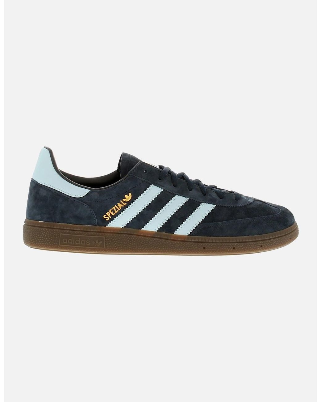 Adidas Originals Blue Trainers Handball Spezial Leather Lace Up Light for men