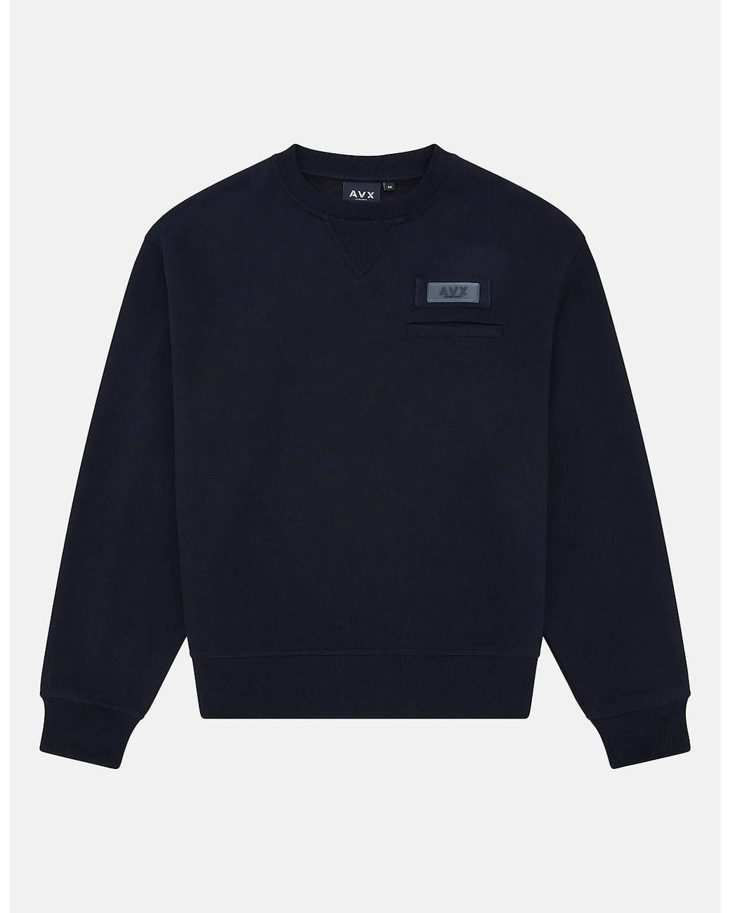 AVX Black Tex Sweatshirt for men
