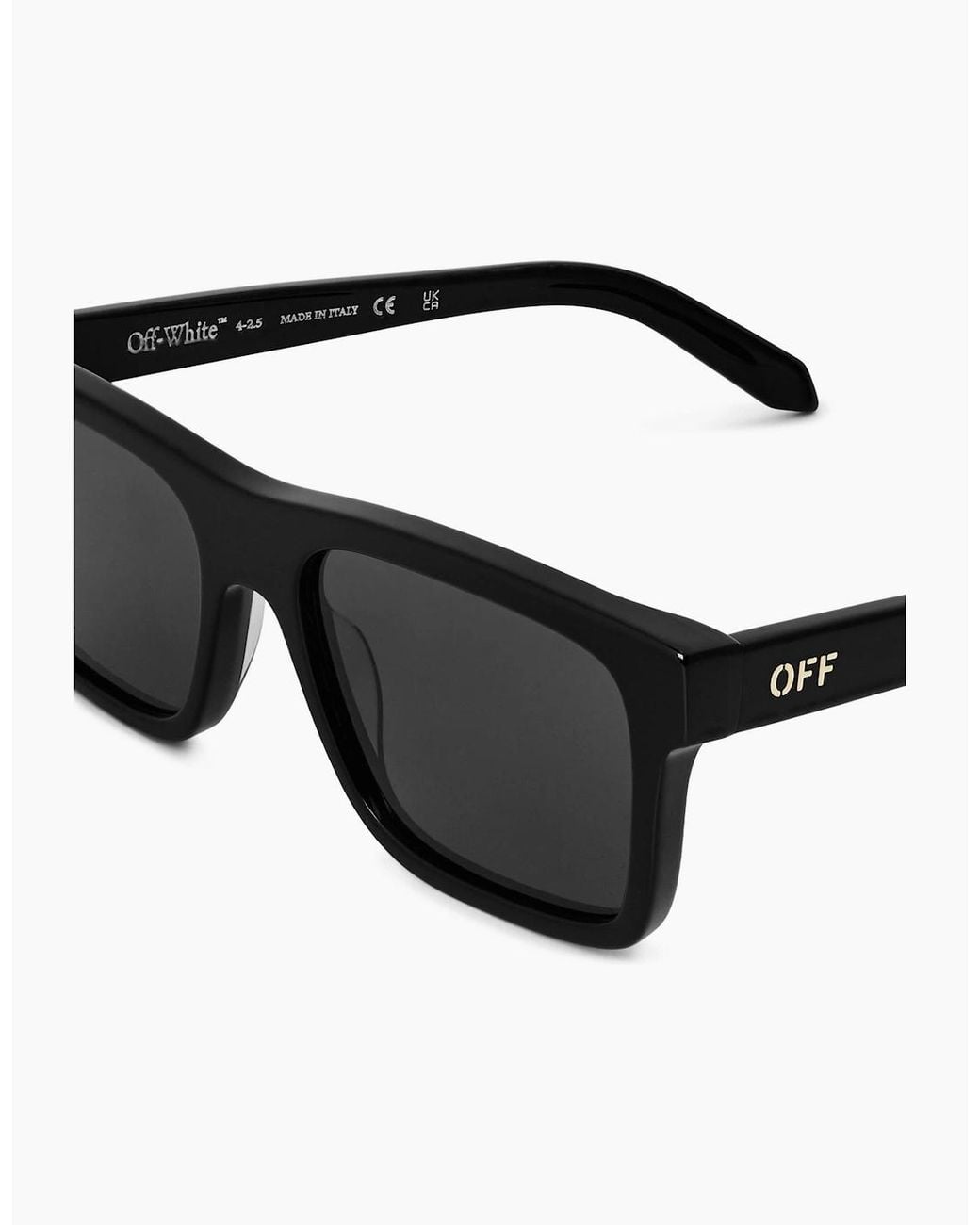 Off-White c/o Virgil Abloh Black Off Galena Sunglasses for men