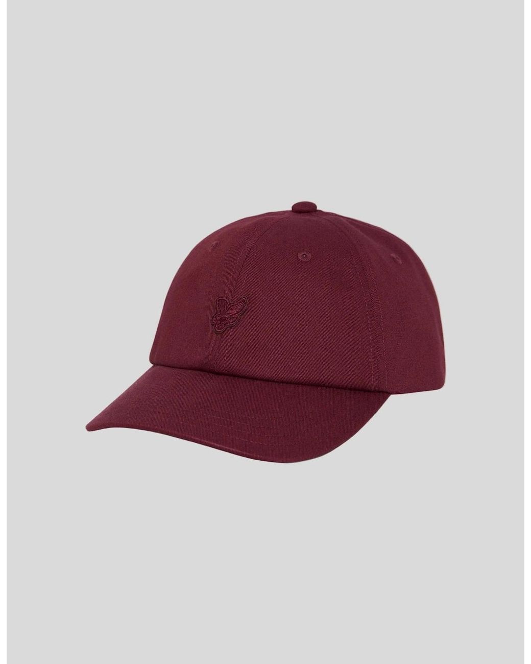 Lyle & Scott Red Baseball Cap for men