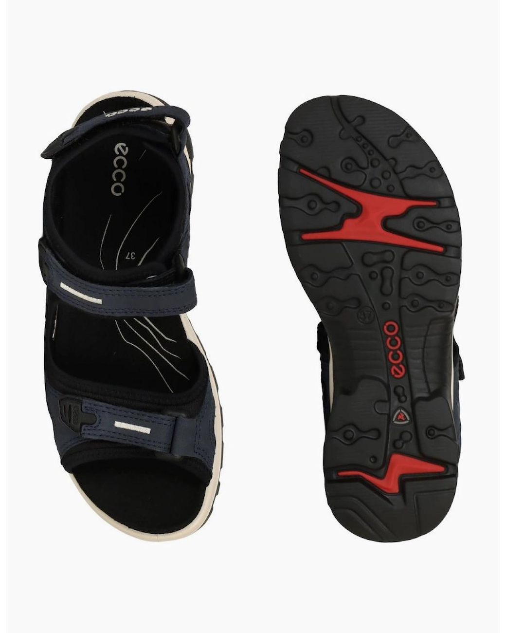 Ecco Black Yucatan (Offroad) Ladies Sandals