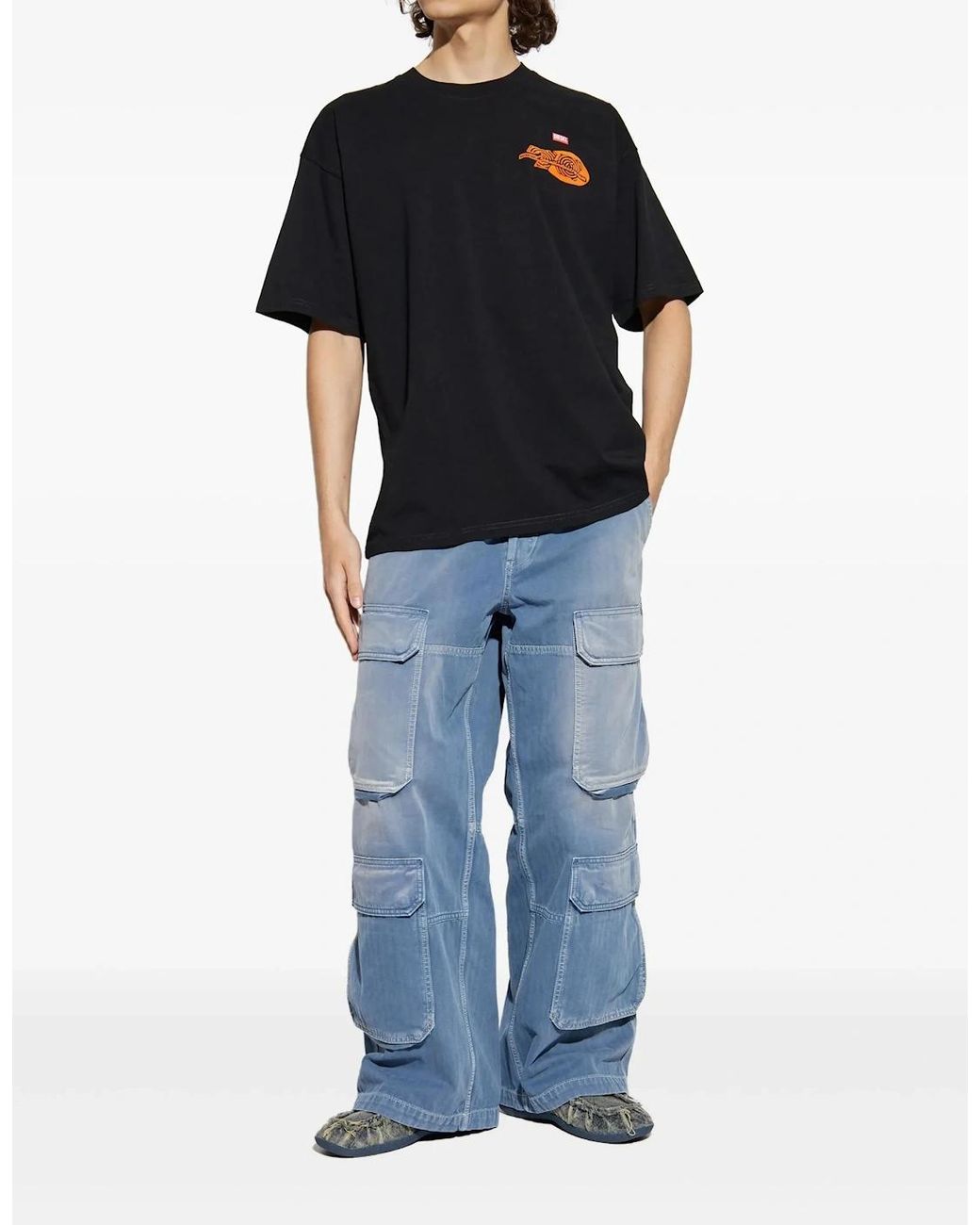 DIESEL Black T-Boxt T23 for men