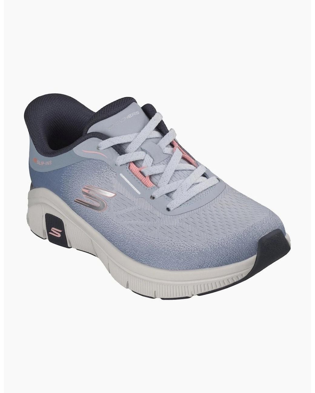 Skechers Blue Relaxed Fit Flex Soft Icon Trainers