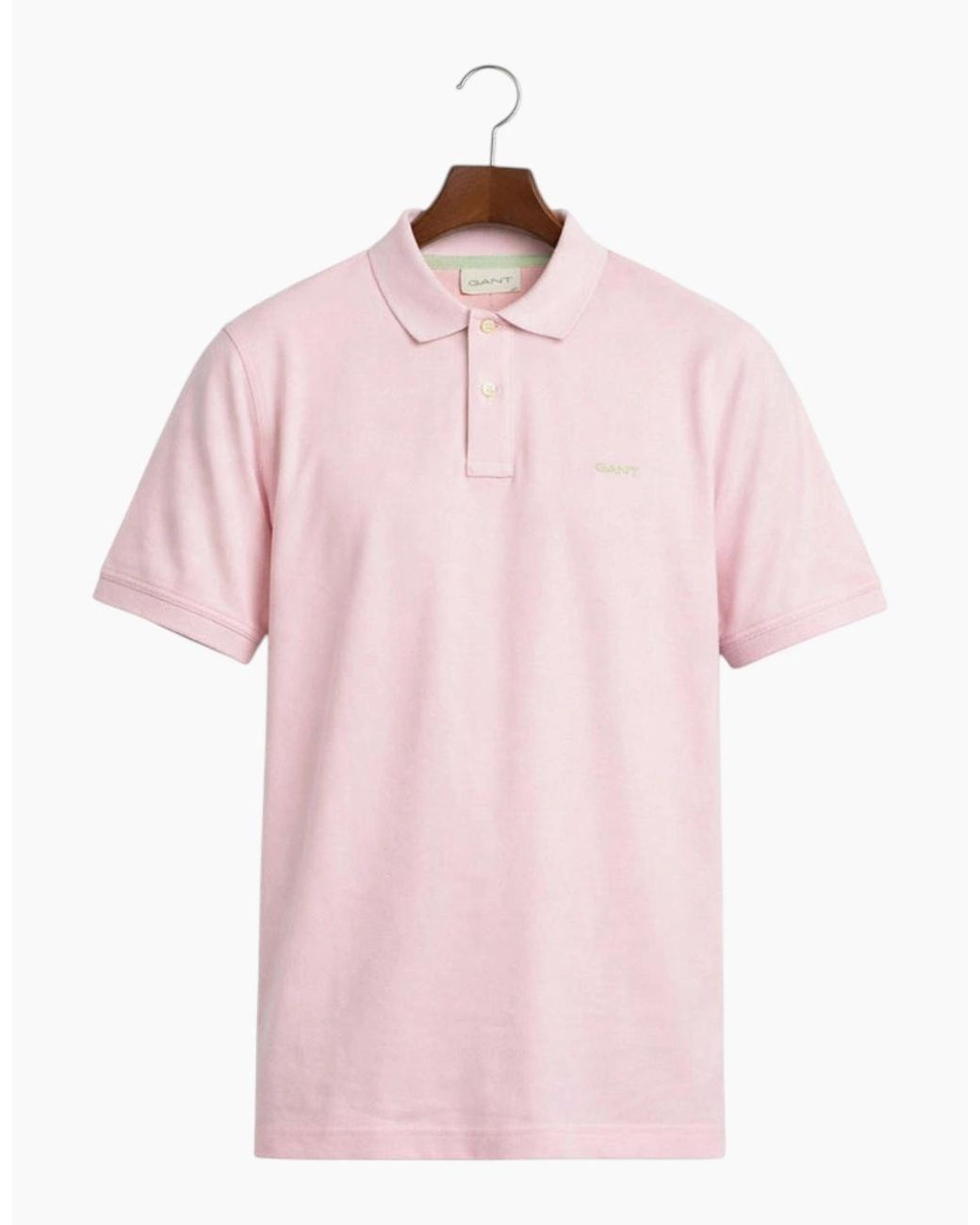 Gant Purple Polo Pique Shirt Short Sleeve Casual Cotton Top for men