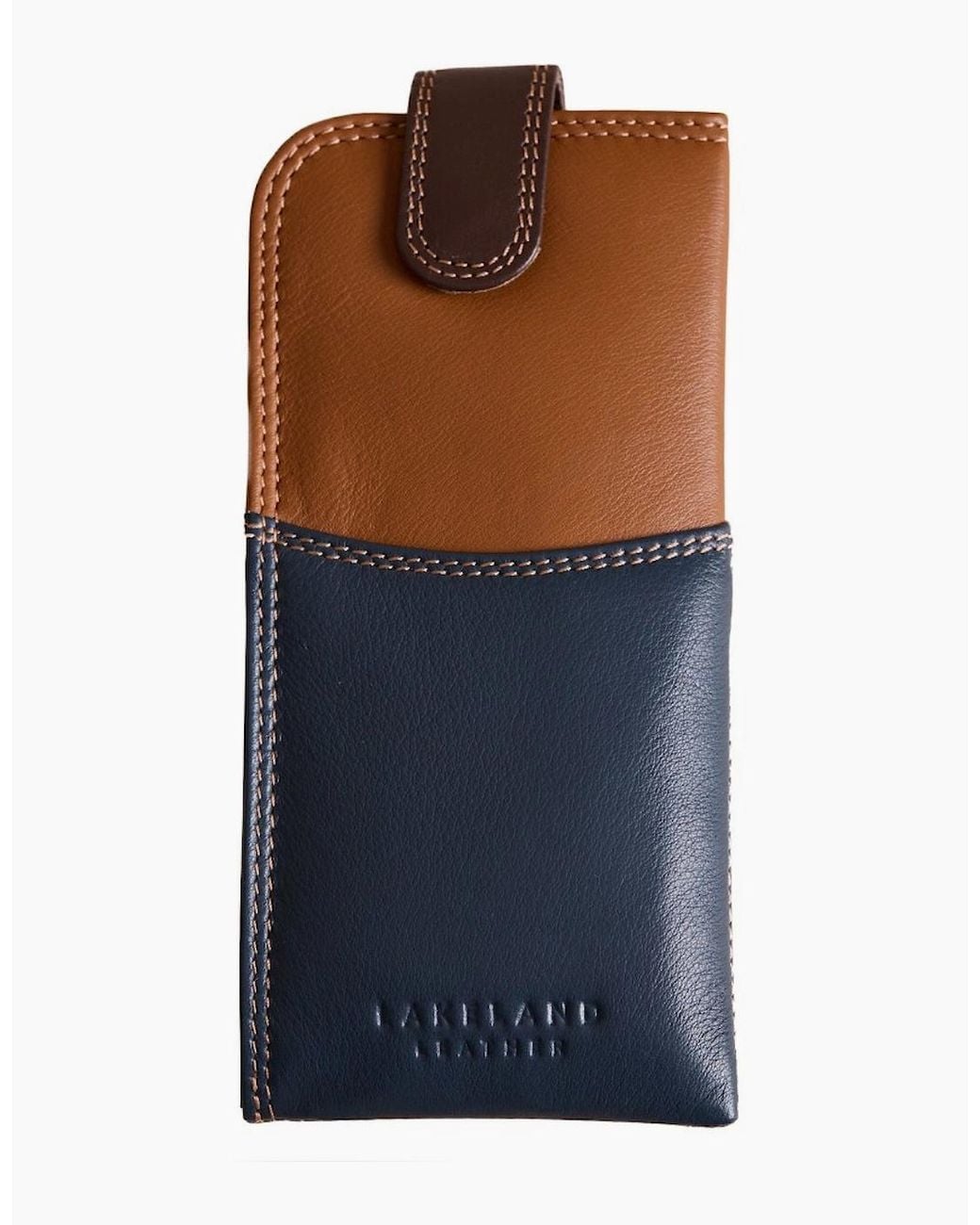 Lakeland Leather Blue Glasses Case