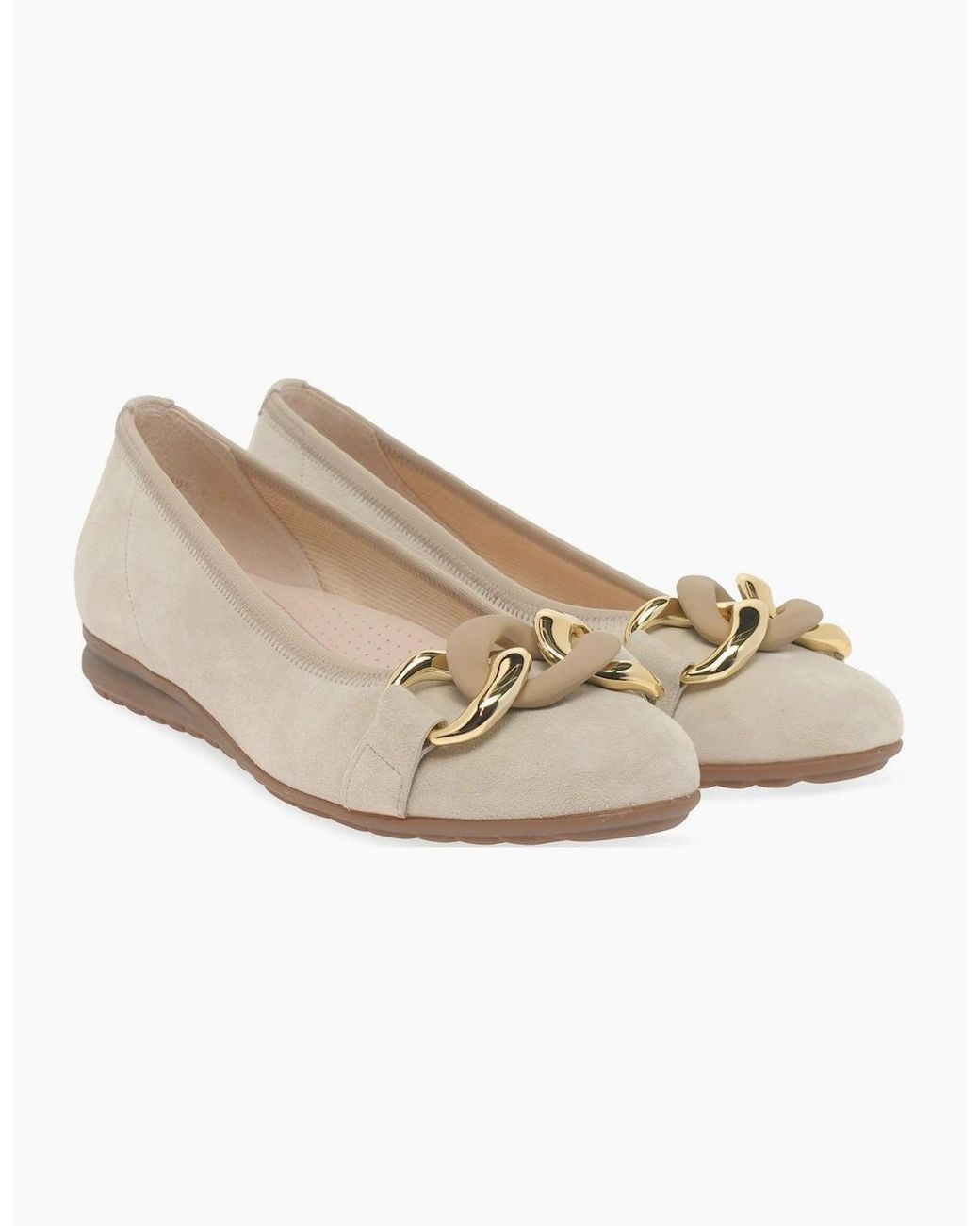 Gabor White Sabia Shoes