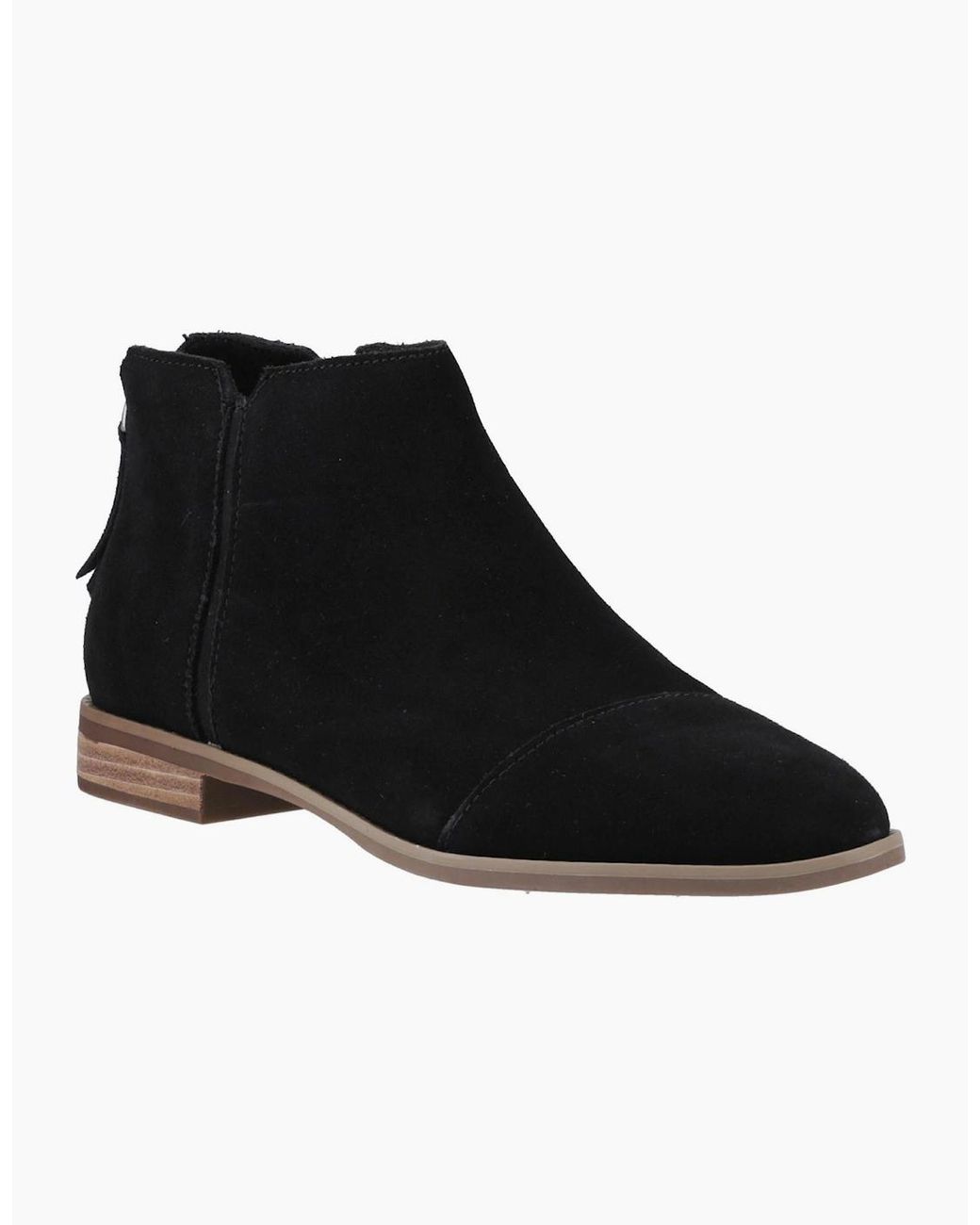 TOMS Black Rylie Ankle Boots