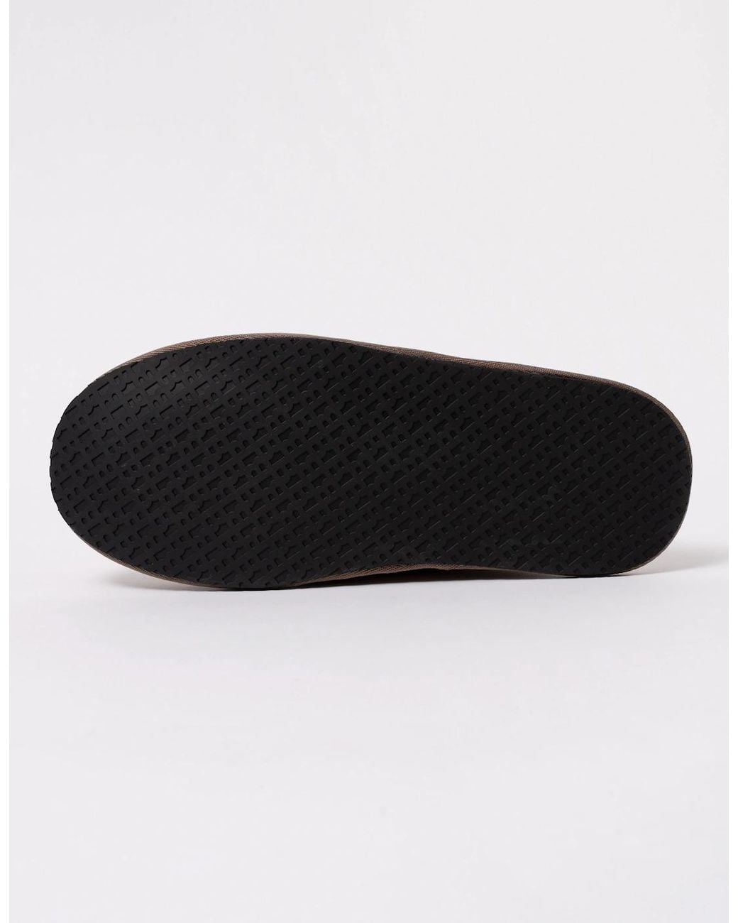 Boss Brown Boss Shearling-Lined Slip-On Slippers With Logo Detail for men