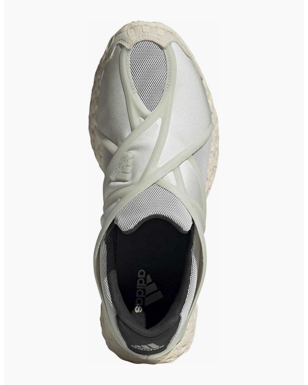 Adidas Gray Zponge Flux Low Top Sneakers for men