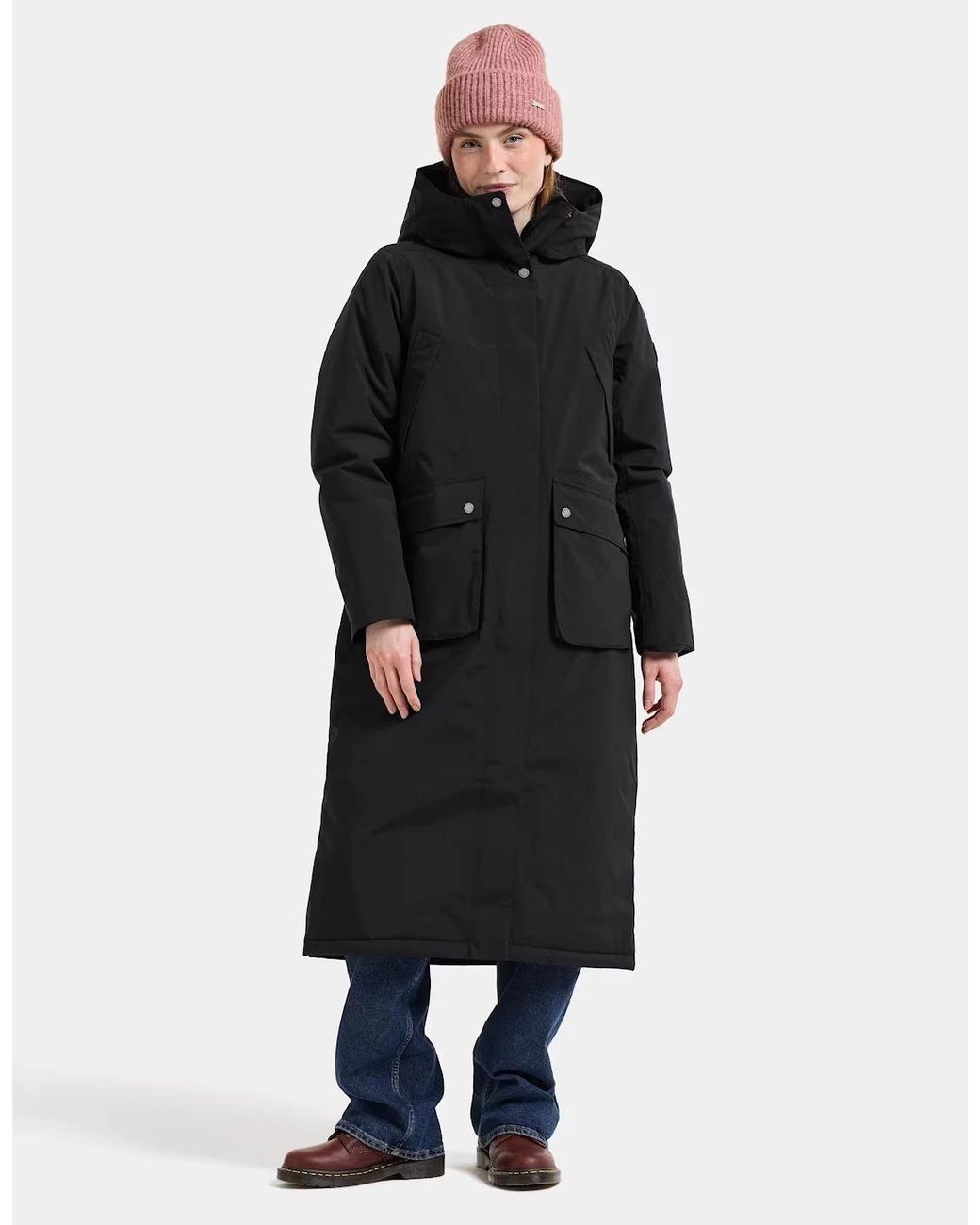 Didriksons Black Melody Long Parka 2