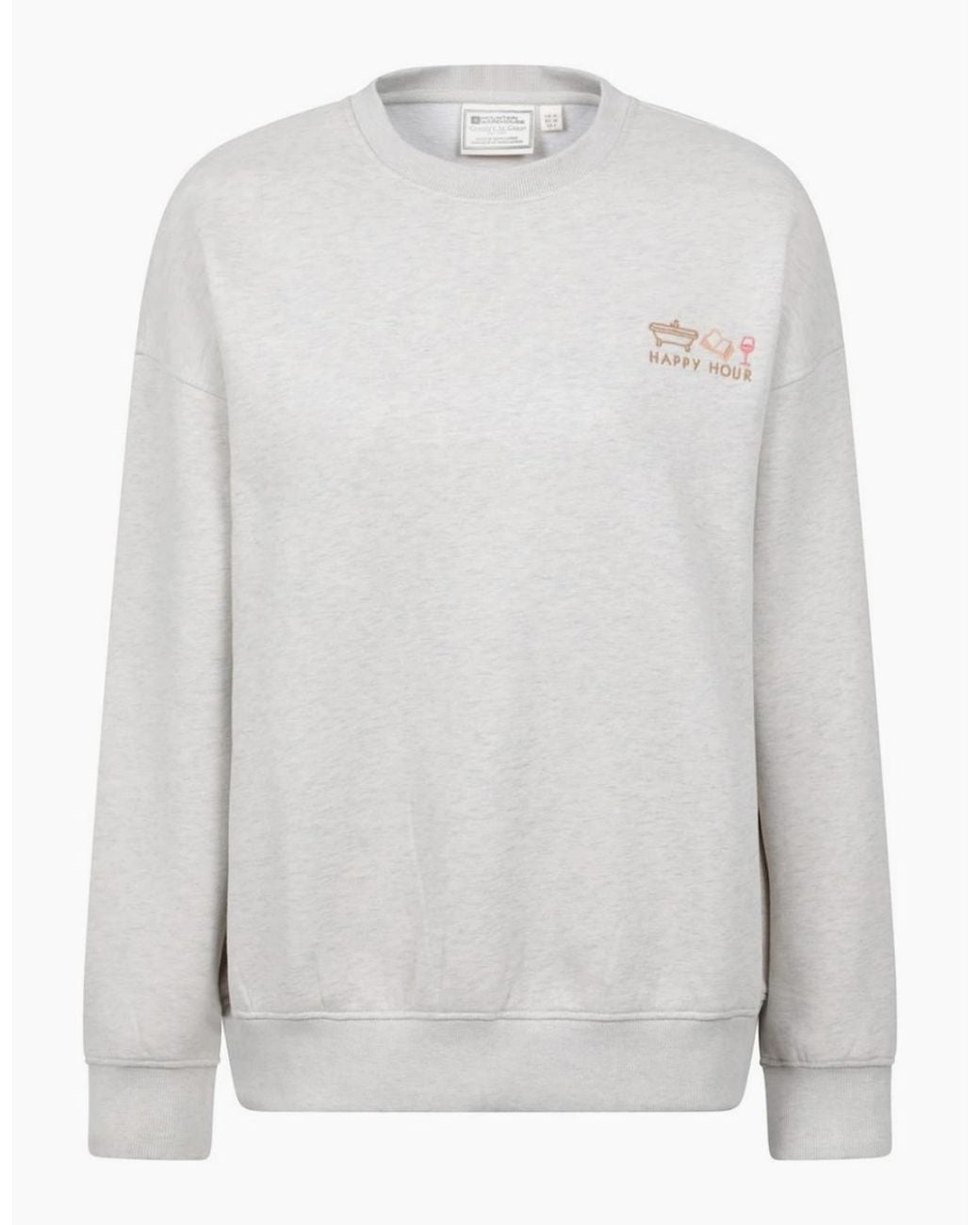 Mountain Warehouse White Happy Hour Sweatshirt
